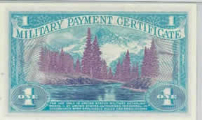 $1 1968-1969 MILITARY PAYMENT NOTE SERIES 661 CH CU